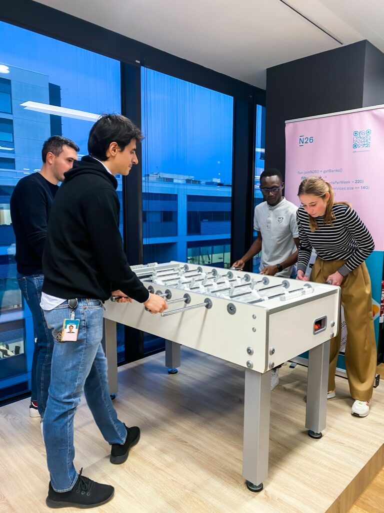 ESEI Students 2023 at N26, Digital Banking German Startup