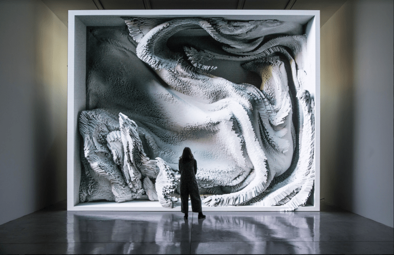 Refik Anadol, Melting Memories - Digital Impact