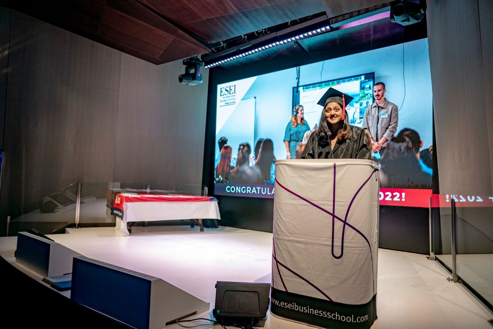 Yasmeen Graduation ESEI - Guest Speaker