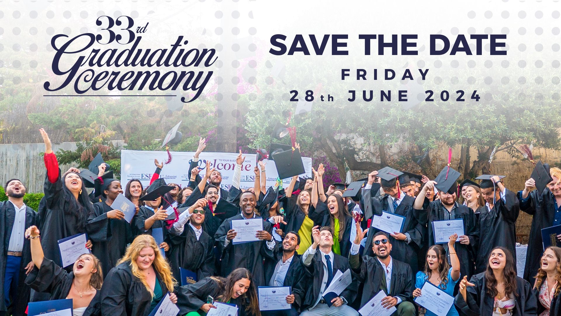 Graduation 33rd Edition - International Business School of Barcelona
