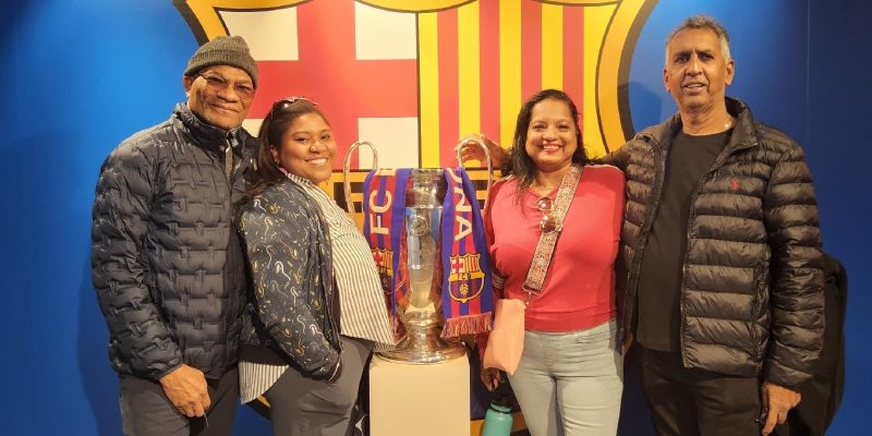Shamine Barcelona Master in Sports Management student