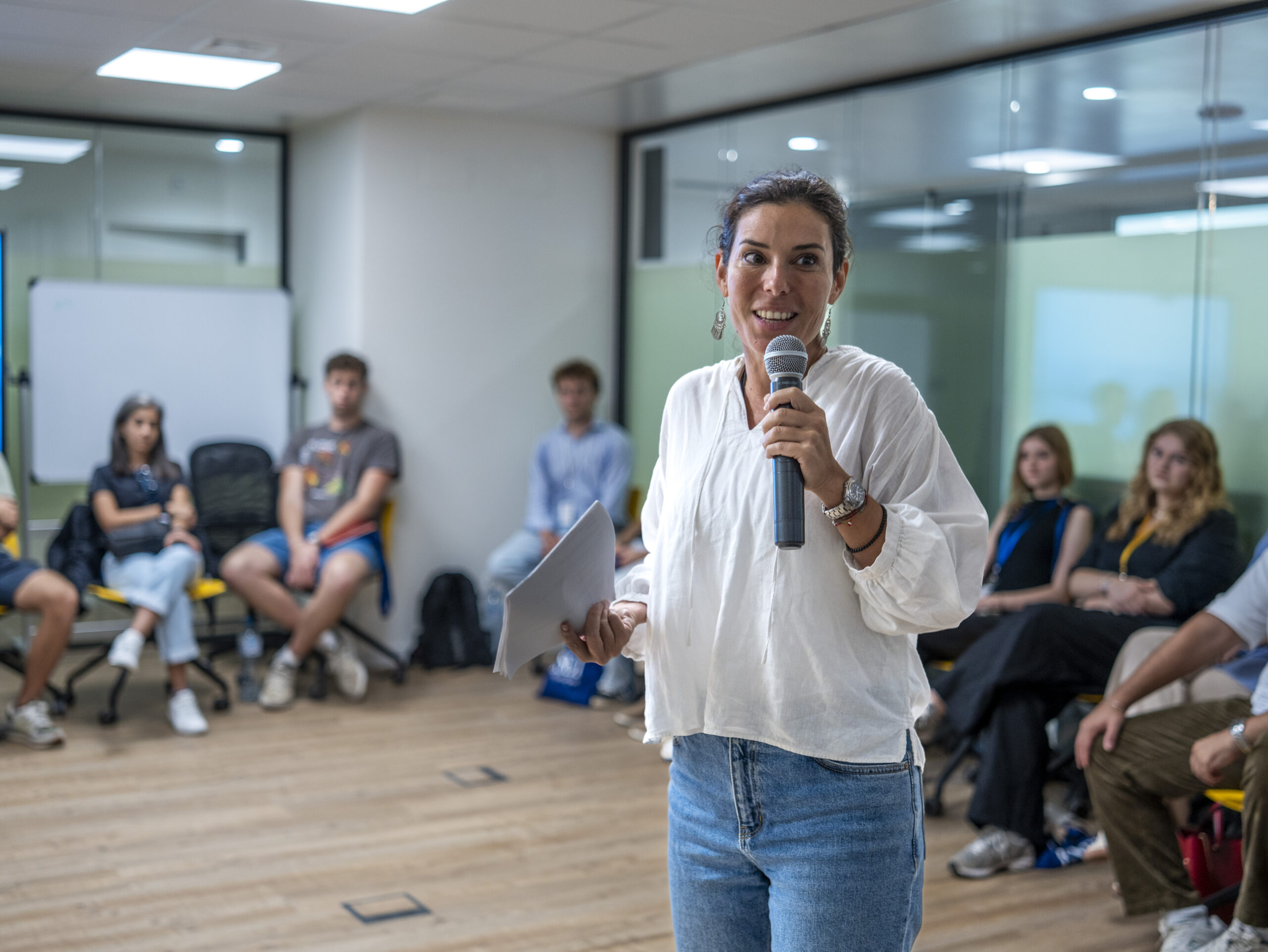 Leading workshop