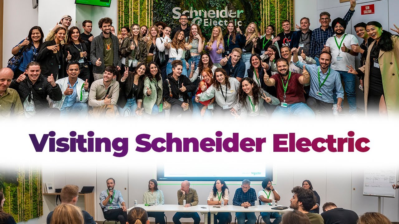 Visiting Schneider Electric - Barcelona