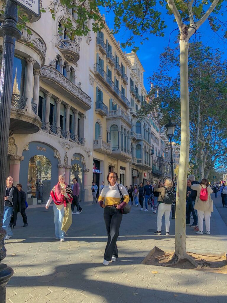 Chinwe in Barcelona
