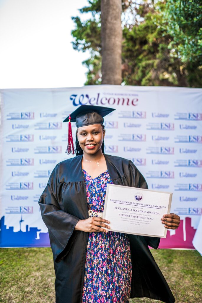 Wanjiku Mwenda graduation