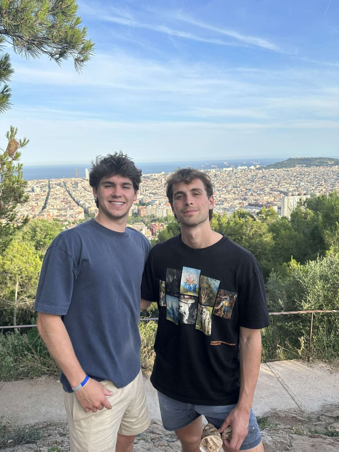 Nick and friend